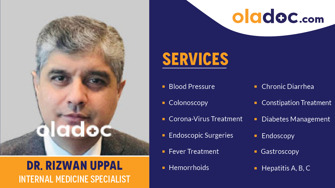 Services provided by Dr.Rizwan Uppal